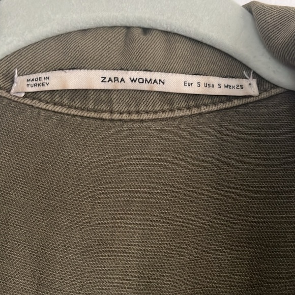 Zara Military Style Jacket - Picture 6 of 9